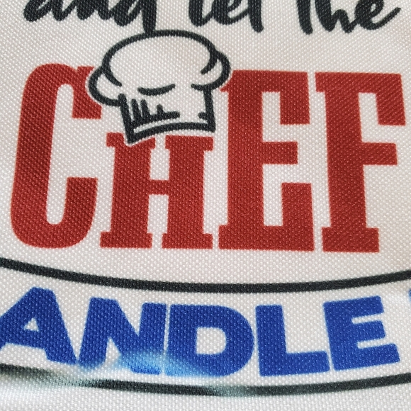 Keep calm and let the Chef handle it  Oven Mitt - Picture 7 of 7